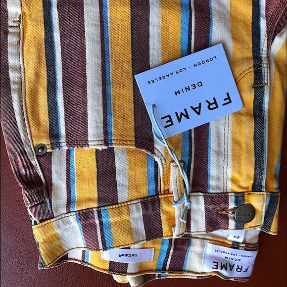 Frame Le Cut Off Denim Shorts